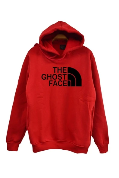 fame-stoned  The Ghost Face Baskılı Sweatshirt - 4
