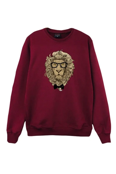 fame-stoned Aslan Gözlüklü Baskılı Sweatshirt ürün görseli