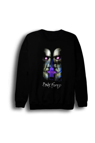 fame-stoned  Pink Floyd Baskılı Sweatshirt