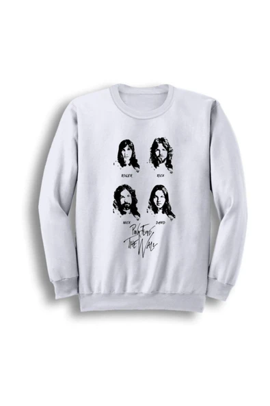 fame-stoned  Pink Floyd Baskılı Sweatshirt