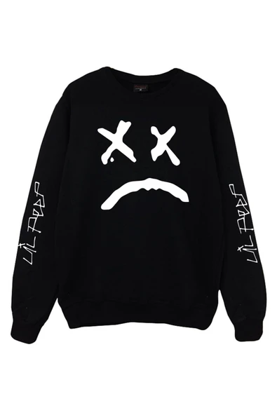 fame-stoned Lıl Peep Baskılı Sweatshirt ürün görseli