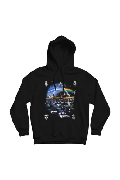 fame-stoned  Pink Floyd Baskılı Kapşonlu Sweatshirt ürün görseli