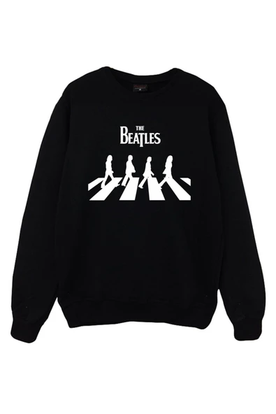 fame-stoned  The Beatles Baskılı Sweatshirt ürün görseli