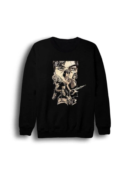 fame-stoned  Pink Floyd Baskılı Sweatshirt