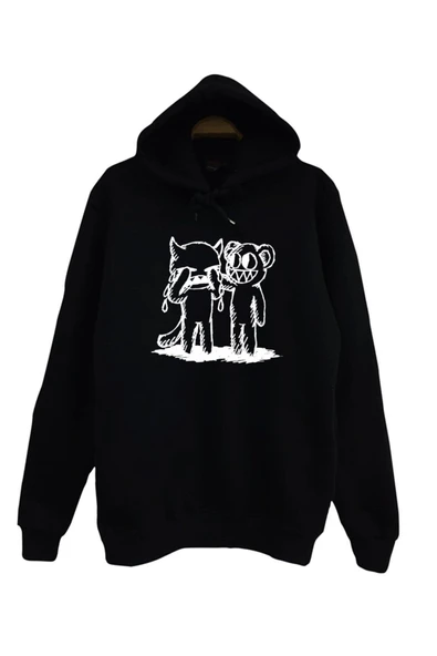 fame-stoned  Radiohead Baskılı Sweatshirt