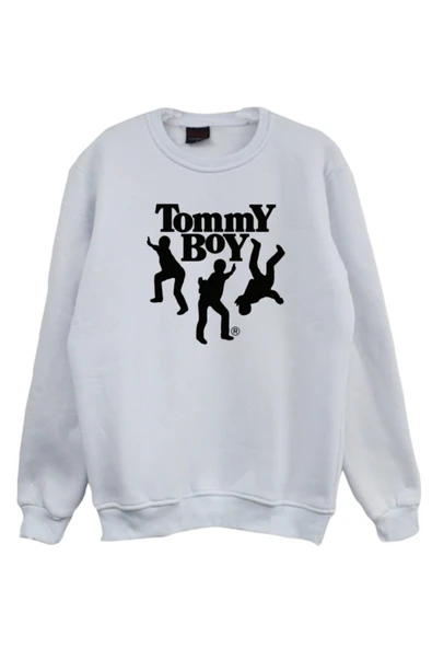 fame-stoned  Tommy Boy Baskılı Sweatshirt - Resim 2
