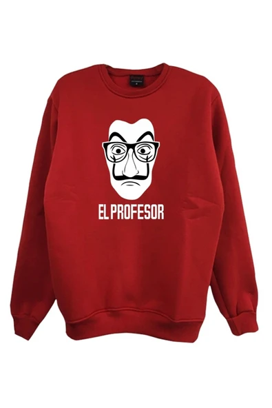 fame-stoned  La Casa De Papel Baskılı Sweatshirt ürün görseli