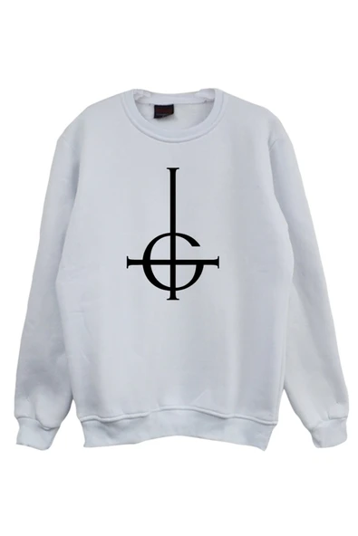 fame-stoned Ghost Baskılı Sweatshirt ürün görseli