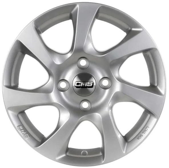 CMS-1059-07 6.0x15" -5x112 ET43 57.1 Silver Jant (4 Adet) - 2
