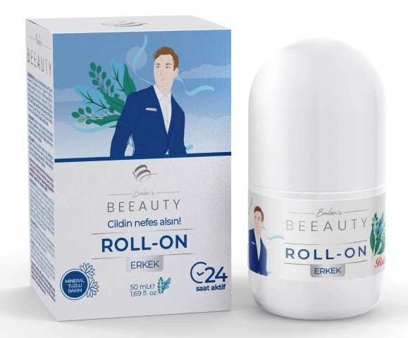 BALEN’S BEEAUTY ERKEK MINERAL SALT DEODORANT ROLL-ON * 50 ML - 4
