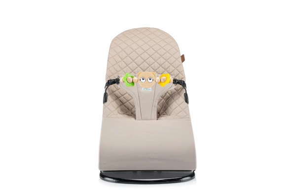 Softino Ahşap Oyuncaklı Ana Kucağı Katlanabilr Ve Kolay Taşınabilir 3 Pozisyonlu Sallanablir Tasarım - 2