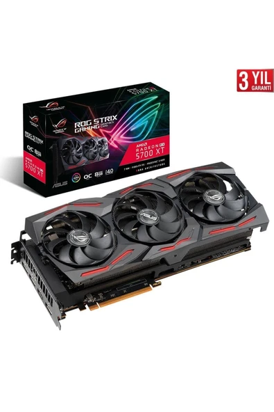 Asus ROG-STRIX-RX5700XT-O8G-GAMING 256 Bit GDDR6 8 GB Ekran Kartı