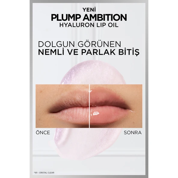 L'Oréal Paris Plump Ambition Hyaluron Lip Oil Besleyici ve Nemlendirici Dudak Parlatıcısı - 490 Berry Jolie - 5