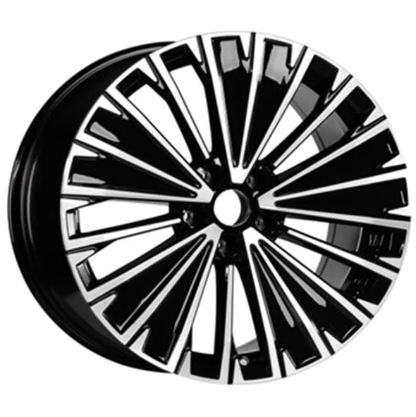 EMR-S1025-01 8.5x18" -5x112 ET35 66.45 Deep Black Diamond Gloss Jant (4 Adet) ürün görseli