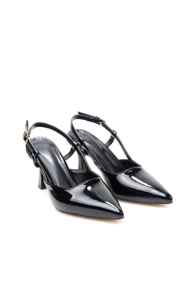 Pisagor Ps-32500 Kadın Arkası Açık Topuklu Ayakkabı - 6