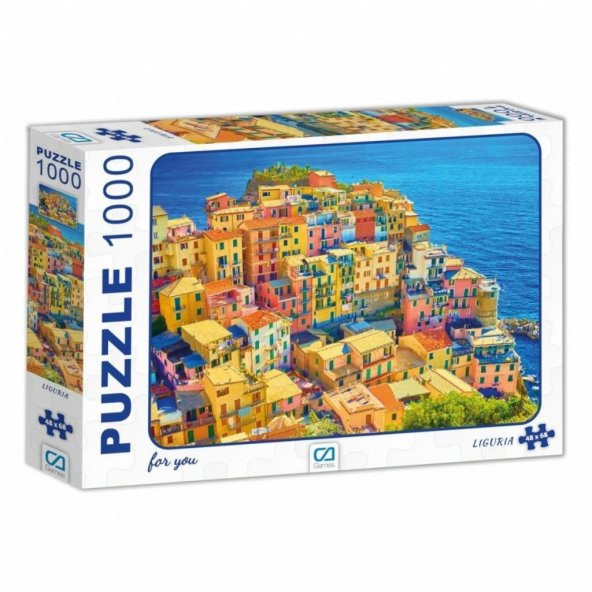 Ca Games Puzzle Liguria 1000 Parça CA.7017