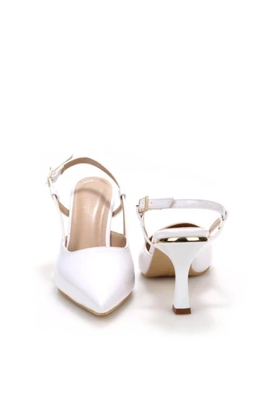 Pisagor Ps-32500 Kadın Arkası Açık Topuklu Ayakkabı - 3