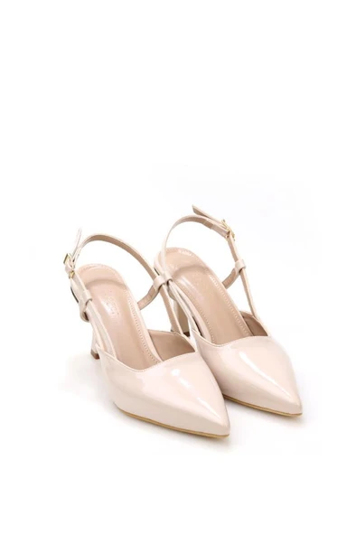 Pisagor Ps-32500 Kadın Arkası Açık Topuklu Ayakkabı - 12