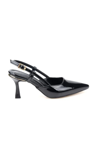 Pisagor Ps-32500 Kadın Arkası Açık Topuklu Ayakkabı - 5