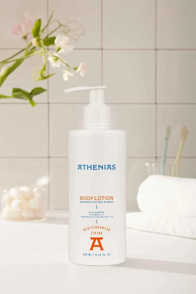ATHENİAS 2'li Athenias Niacinamide, E Ve C Vitaminli Vücut Losyonu 250 ml Uzun Süre Nem Cilt Tonu Eşitleyici - 5