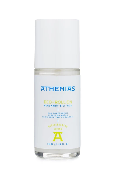 ATHENİAS Bergamot & Citrus Deodorant Roll On Koltuk Altı Tıkamaz Aluminyum Içermez 50 ml - 3