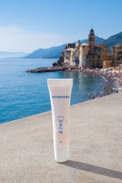 ATHENİAS Lip Balm Anti Chap 15 gr Spf15 Organik Çilek Aromalı Dudak Bakımı Çatlak Karşıtı - 2