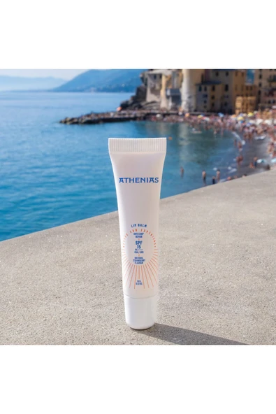 ATHENİAS Lip Balm Anti Chap SPF15 Organik Çilek Aromalı Dudak Bakımı Çatlak Karşıtı 15 gr x 2 Adet - 4