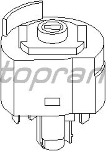 TOPRAN 201798001 Kontak Termiği (Opel: Astra F-Corsa B -Vectra A) ürün görseli 1