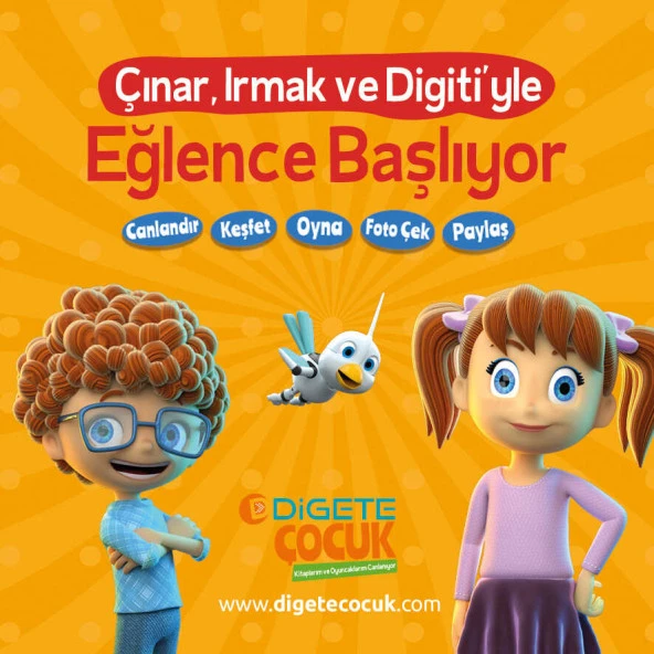 Dinozorlar ve Gezegenler Canlanıyor, 2 Kutulu Set "Arttırılmış Gerçeklik Teknolojisi'yle hazırlanmıştır." - 7