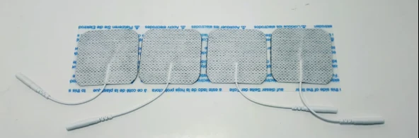EVERYWAY Tens Elektrod Pedi 5x5 cm Kablolu 4lü Paket 3 Adet - 4