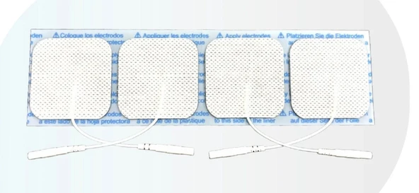 EVERYWAY Tens Elektrod Pedi 5x5 cm Kablolu 4lü Paket 3 Adet - 5