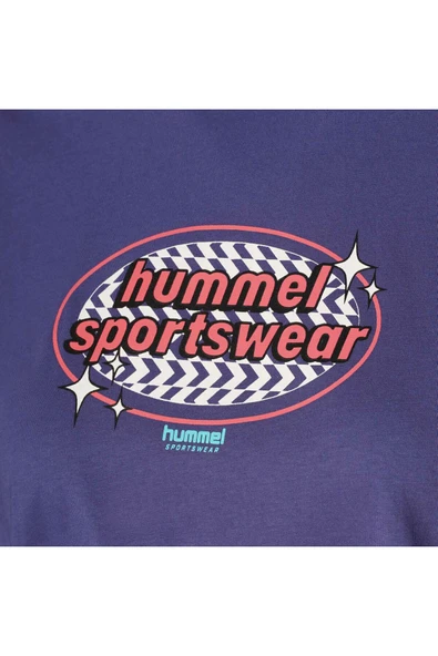 HUMMEL KADIN KISA KOL T-SHIRT HMLPATEZ OVERSIZE T-SHIRT S/S 912150 - 7