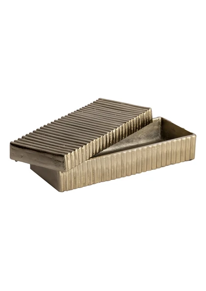 LINER GOLD BUYUK DIKDORTGEN KUTU 30X13X8 CM - 2