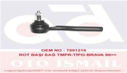 Sismak 110431  Rot Başı Sağ Tempra Tipo Brava Bravo / 145 146 155 ürün görseli