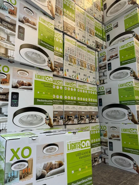 LİGHTSON 120W LED AVİZELİ VANTİLATÖR - 7
