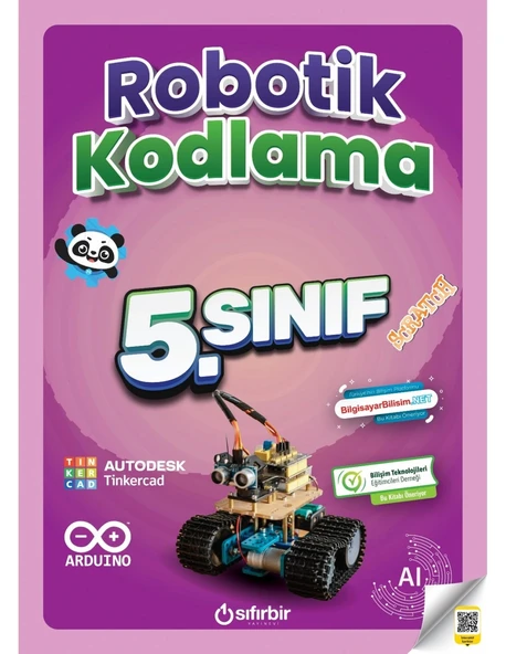 Sıfırbir Yayınları 5.Sınıf Robotik Kodlama Yeni ürün görseli