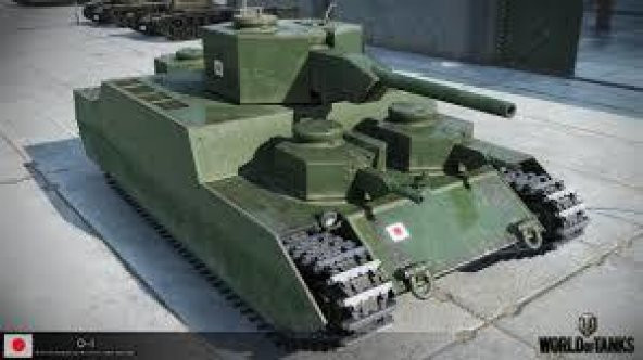 Tank: O-I Süper Ağır Japon Tankı Plastik Aparat