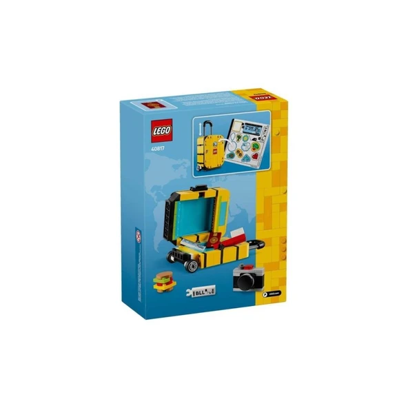 LEGO 40817 Yellow Travel Suitcase - 2