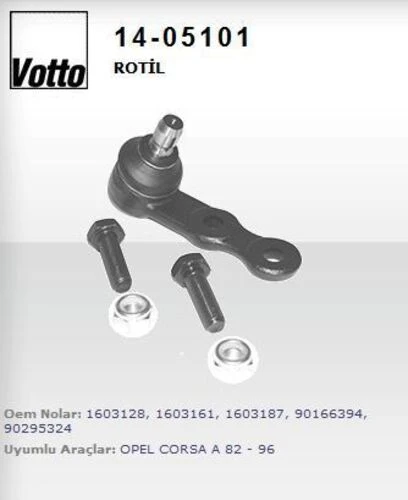 Votto 14 -5101 Rotil Corsa A B Combo 94-01 Tigra A 94-00 - 1