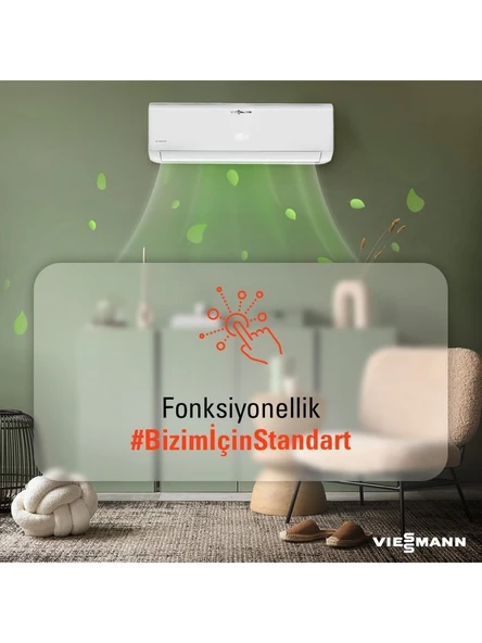 Viessmann Vitoclima 050-S/HE Pro Plus SWAA050MFA026 A++ 9000 BTU Inverter Duvar Tipi Klima - 6