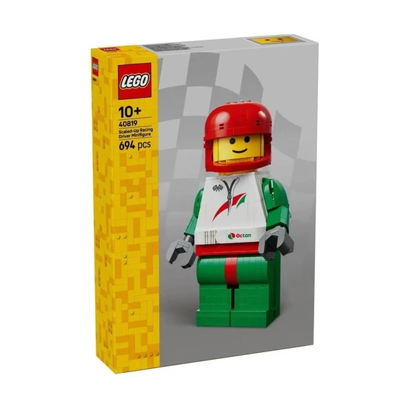 LEGO 40819  Iconic Büyük Yarış Sürücüsü Minifigürü