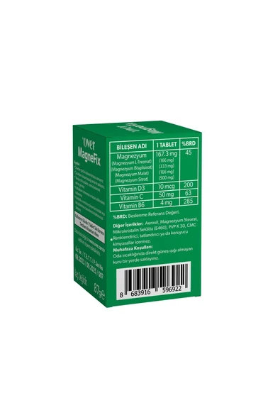 Dr. Over MagneFix 60 Tablet - Resim 3