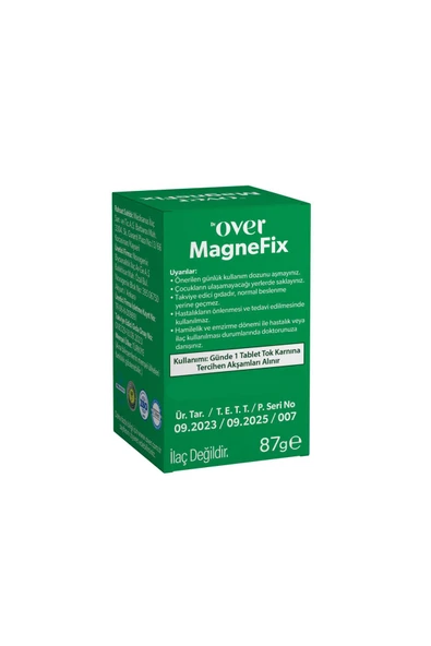 Dr. Over MagneFix 60 Tablet - Resim 4