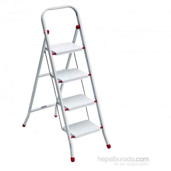 4 Lü Pratik Metal Merdiven