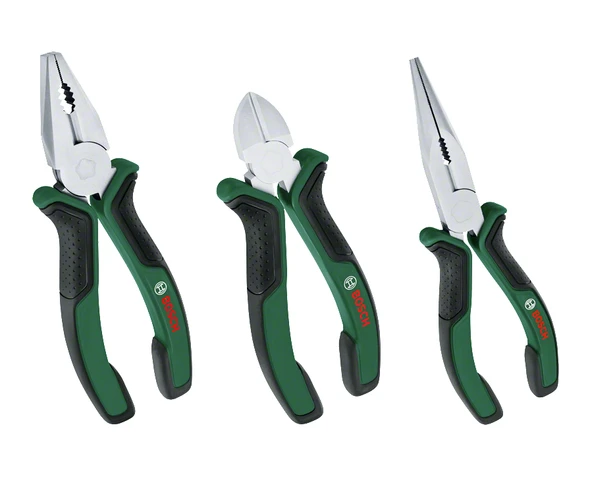 Bosch  Bosch Pense Seti 3 Parça (kargaburun yan keski pense)