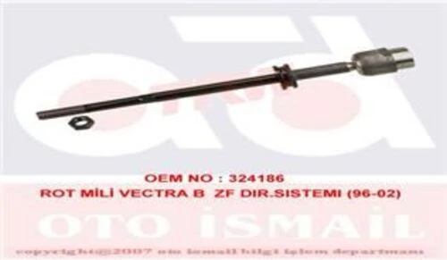 TRW JAR129 ROT MİLİ ASTRA G VECTRA B 96-02 / 9-5 ZF DİREKSİYON SI