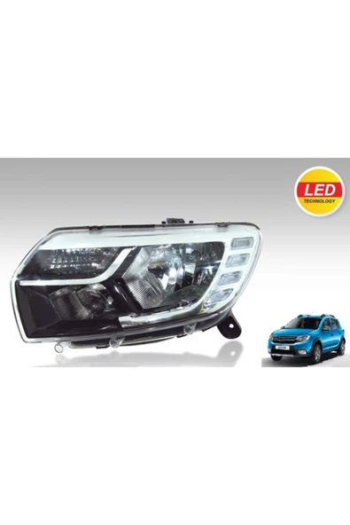 Ayfar 404536 260105925r Far Ledli Manuel Sağ Dacıa Logan Mcv / Sandero ürün görseli