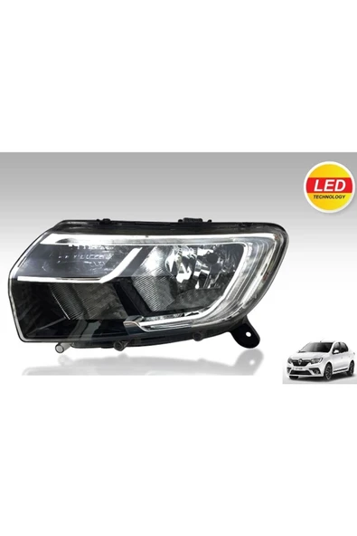 Ayfar 404534 260102037r Far Ledli Manuel Sağ Renault Clıo Symbol  2017 Uyumlu