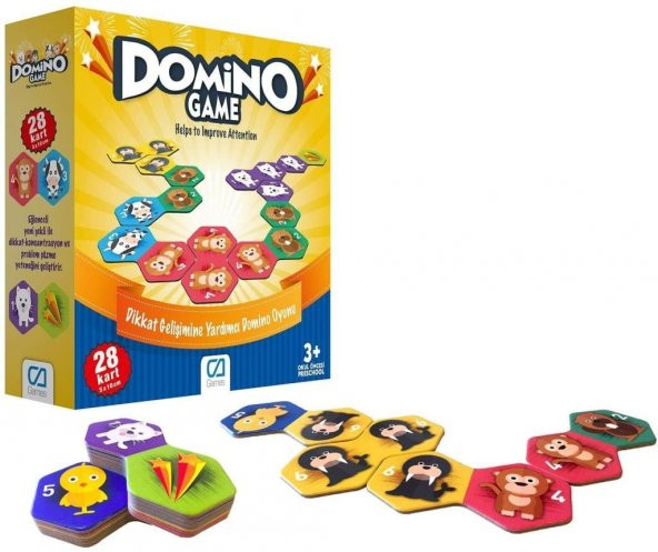 CA Games Domi̇no - Eğlenceli̇ Ai̇le Oyunu CA.10015