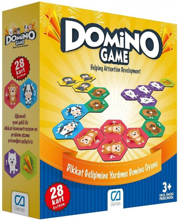 CA Games Domi̇no - Eğlenceli̇ Ai̇le Oyunu CA.10015 - 3